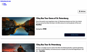 Saintpetersburgcitytours.rezgo.com thumbnail