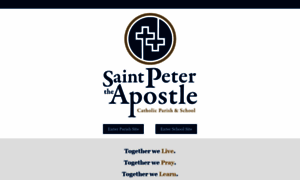 Saintpetertheapostle.com thumbnail