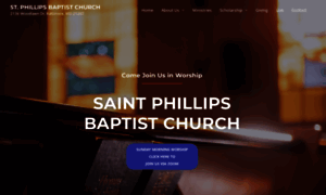 Saintphillipsbaptistchurch.org thumbnail