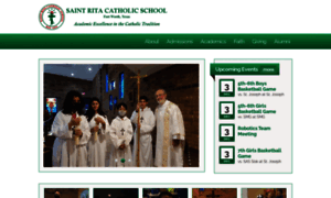 Saintritaschool.net thumbnail