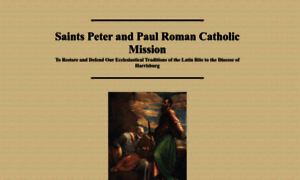 Saintspeterandpaulrcm.com thumbnail