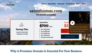 Saintthomas.com thumbnail