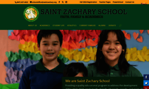 Saintzacharyschool.org thumbnail