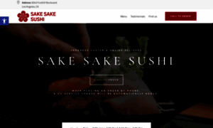 Sakesakesushi.com thumbnail