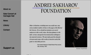 Sakharovfoundation.org thumbnail