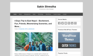 Sakinshrestha.com thumbnail