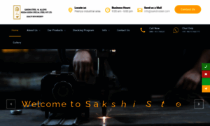 Sakshisteel.com thumbnail