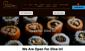 Sakurahomerestaurant.com thumbnail