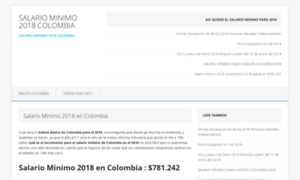 Salariominimo2018.com.co thumbnail