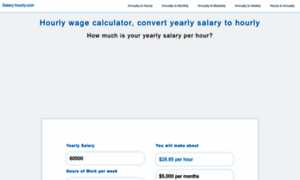 Salary-hourly.com thumbnail