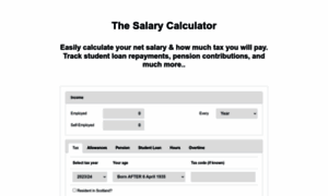 Salarycalculatorpro.com thumbnail