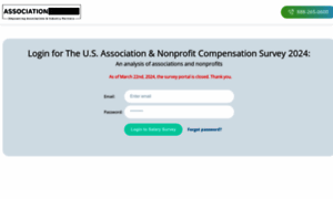 Salarysurvey.associationtrends.com thumbnail