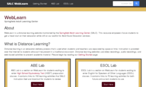 Salcweblearn.org thumbnail