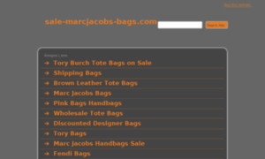Sale-marcjacobs-bags.com thumbnail