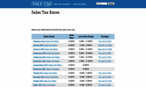 Sale-tax.com thumbnail