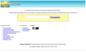 Salecrossing.com thumbnail