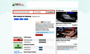 Salekode.com.cutestat.com thumbnail
