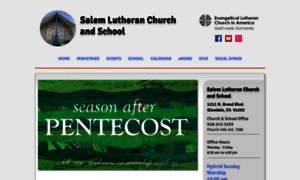 Salemlutheranglendale.org thumbnail