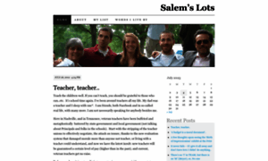 Salemslots.wordpress.com thumbnail