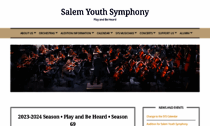 Salemyouthsymphony.org thumbnail