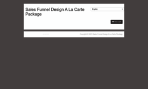 Sales-funnel-design-a-la-carte-package.dpdcart.com thumbnail