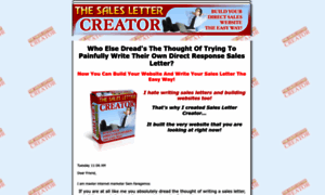 Sales-letter-creator.seocertifiedtools.com thumbnail