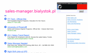 Sales-manager.bialystok.pl thumbnail