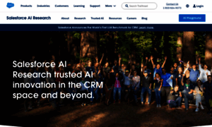 Salesforceairesearch.com thumbnail