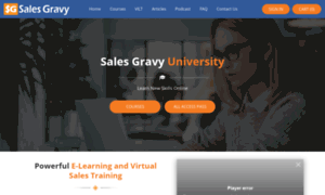 Salesgravy.university thumbnail