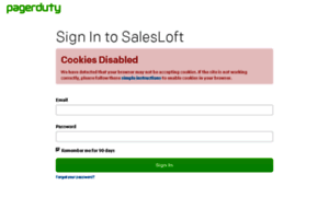 Salesloft.pagerduty.com thumbnail