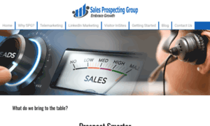 Salesprospectinggroup.com thumbnail