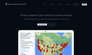 Salesterritorylocator.com thumbnail