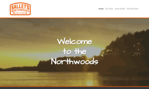 Salletsnorthwoods.com thumbnail