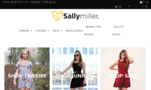 Sallymillershop.com thumbnail