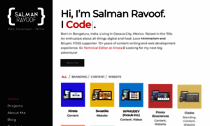 Salmanravoof.com thumbnail