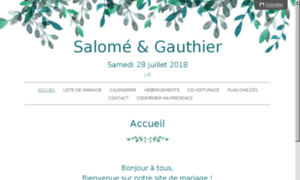 Salome-et-gauthier.fr thumbnail