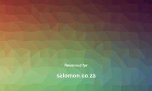 Salomon.co.za thumbnail