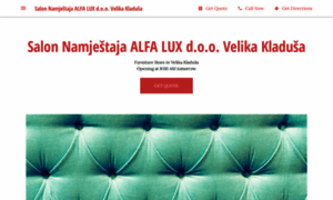 Salon-namjestaja-alfa-lux-doo-velika-kladusa.business.site thumbnail