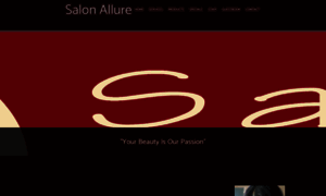 Salonallurehair.com thumbnail