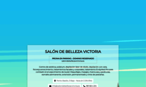 Salondebellezavictoria.es thumbnail