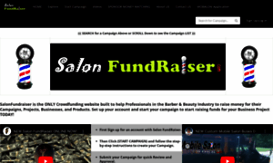 Salonfundraiser.com thumbnail