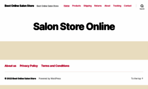 Salonstoreonline.com thumbnail