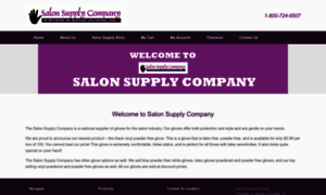 Salonsupplycompany.com thumbnail