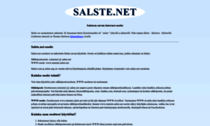 Salste.net thumbnail