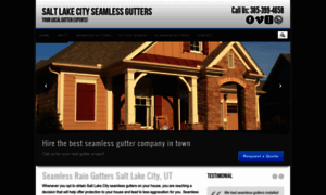 Saltlakecityseamlessgutters.com thumbnail