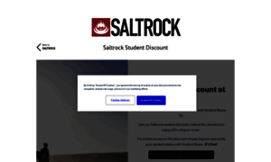 Saltrock.studentbeans.com thumbnail