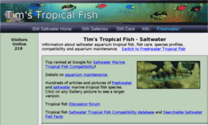 Saltwater.tropicalfishandaquariums.com thumbnail