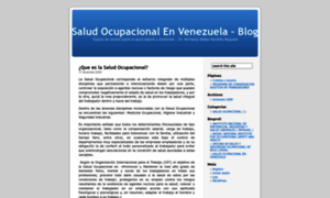 Saludocupacionalenvenezuela.wordpress.com thumbnail