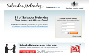 Salvadormelendez.com thumbnail