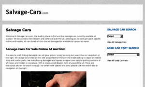 Salvage-cars.com thumbnail